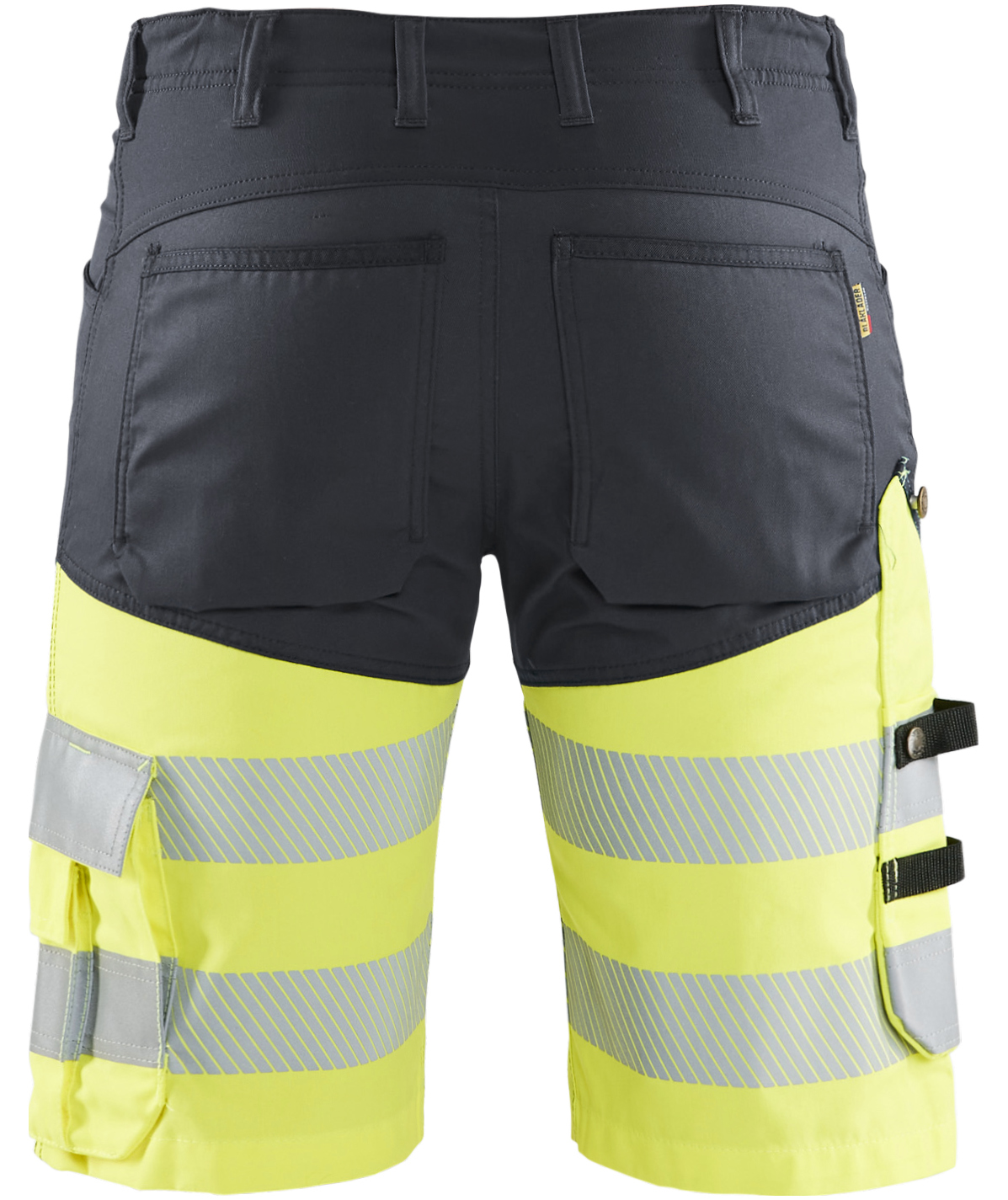 Bl&aring;kl&auml;der work shorts, Grey/Hi-Vis Yellow, large image number 2