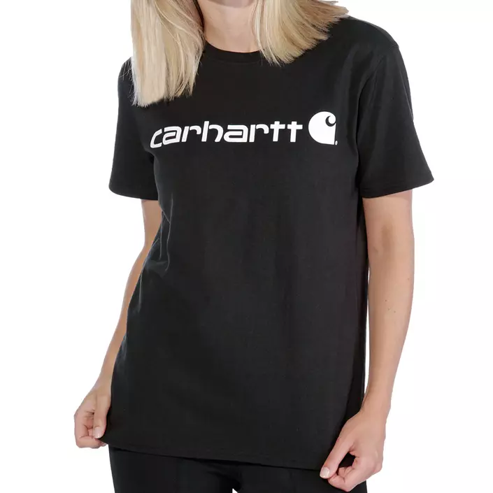 Carhartt Workwear dame T-shirt, Sort, large image number 2