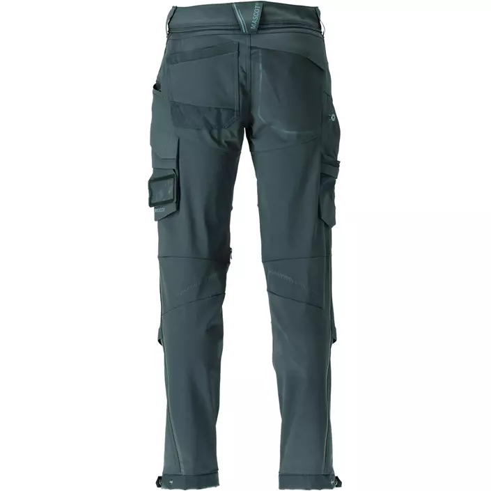 Mascot Customized Arbeitshose full stretch, Waldgrün, large image number 1