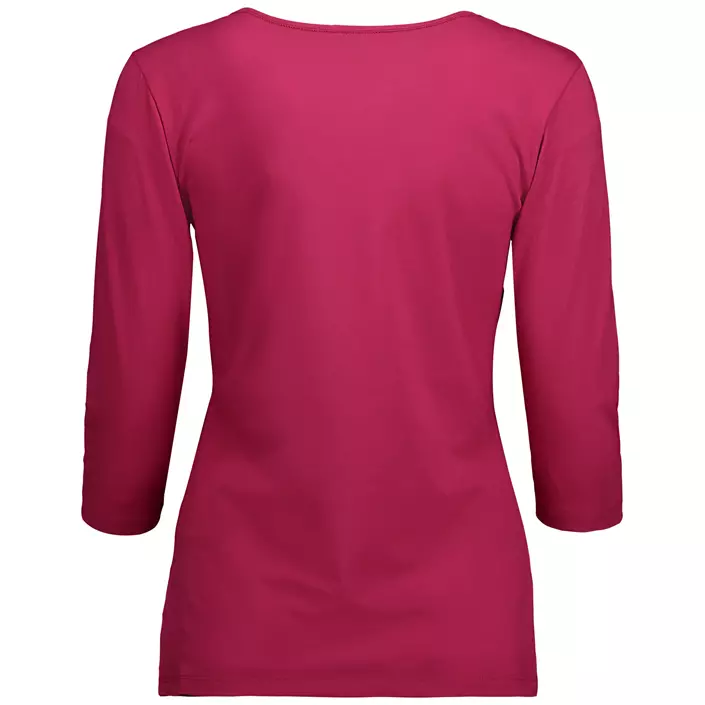 ID Stretch women's T-shirt with 3/4-length sleeves, Cerise, large image number 2