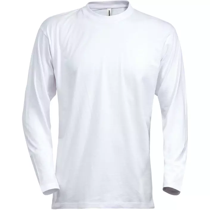 Fristads Acode langermet T-skjorte, Hvit, large image number 0