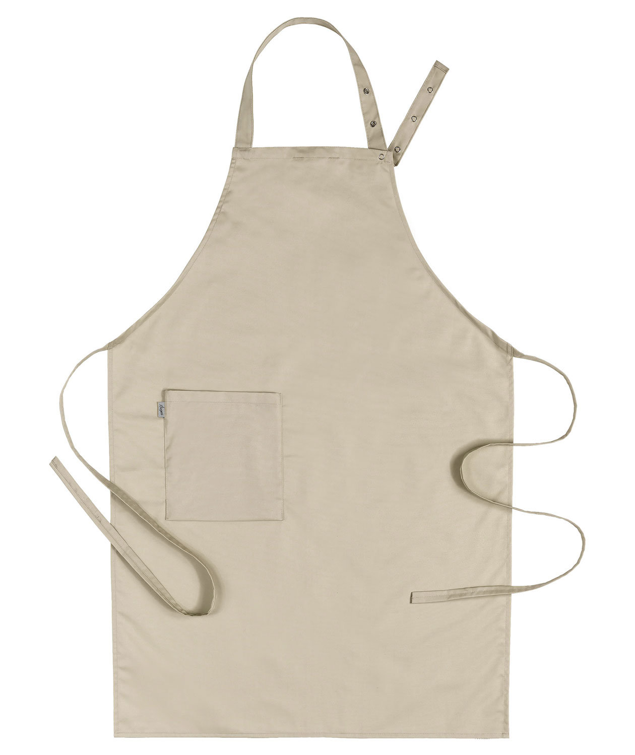 Segers 4579 bib apron with pocket