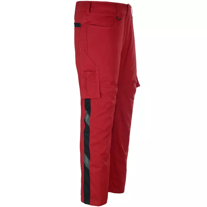 Mascot Unique Oldenburg service trousers, Red/Black, large image number 3