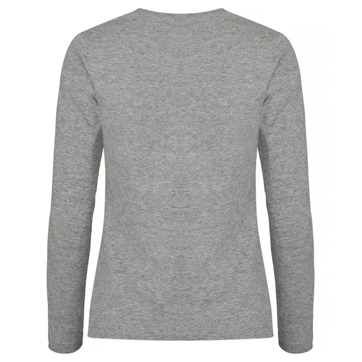 Clique dame Premium Fashion langermet T-skjorte, Grey melange, large image number 1