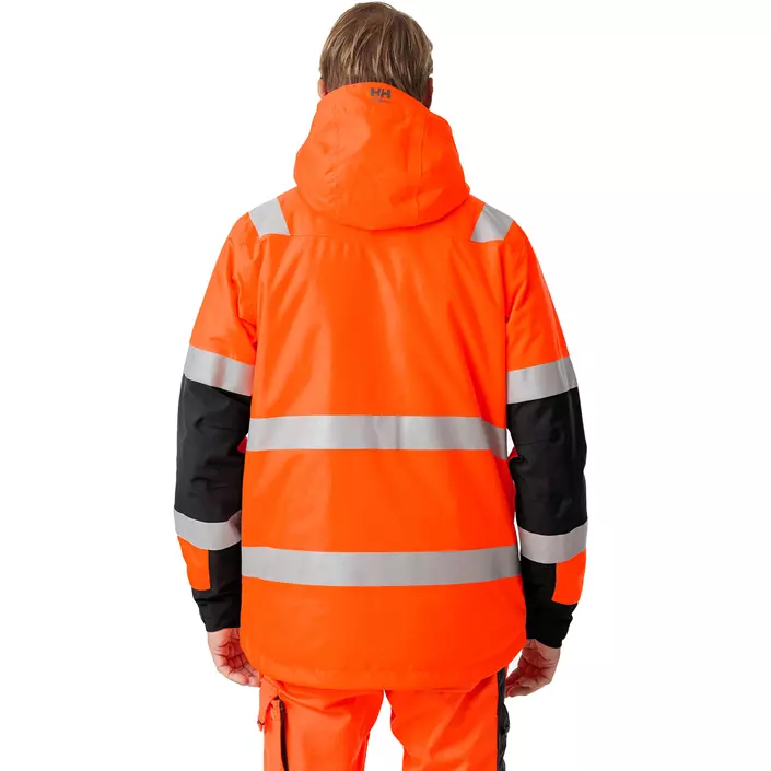 Helly Hansen Alna 2.0 winter jacket, Hi-vis Orange/charcoal, large image number 3