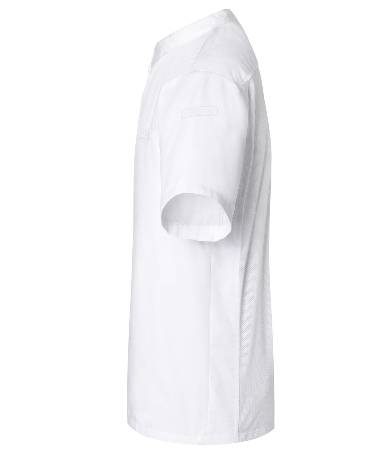 Karlowsky Basic short-sleeved chefs shirt, White, large image number 3