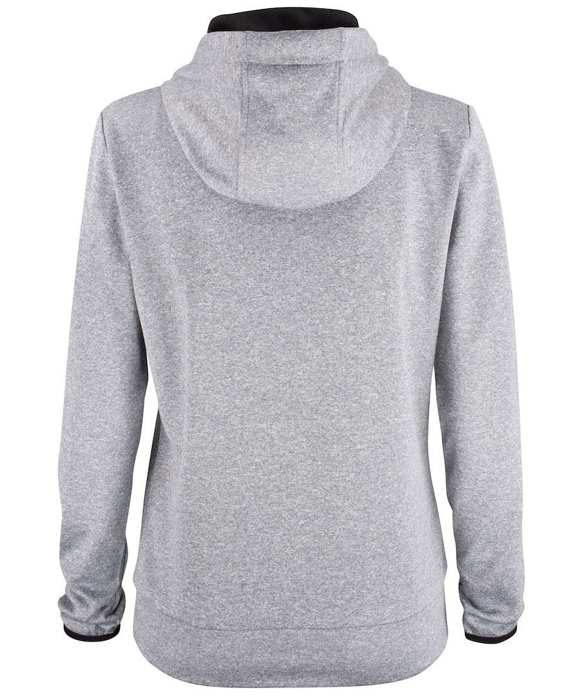 Clique Oakdale women's hoodie, Grey, large image number 4