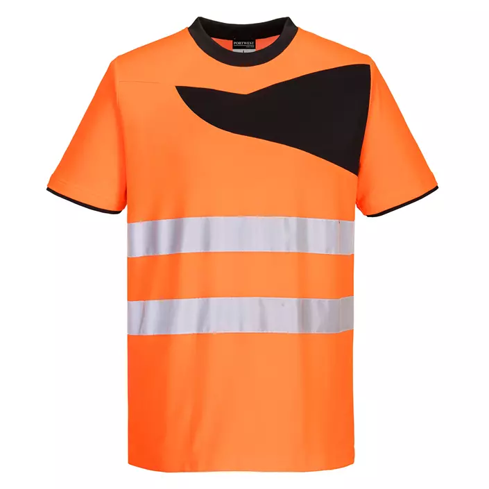 Portwest PW2 T-skjorte, Hi-vis Orange, large image number 0