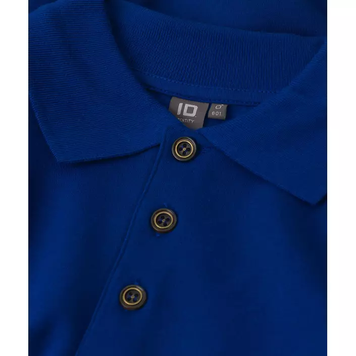 ID Game long-sleeved Polo Sweatshirt, Royal Blue, large image number 3