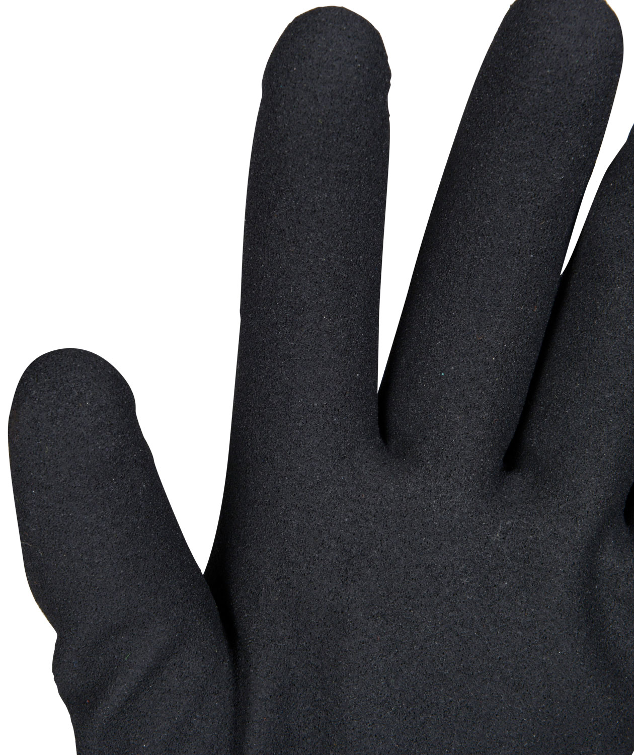 OX-ON Winter Comfort 3303 waterproof work gloves, Black/Blue, large image number 3