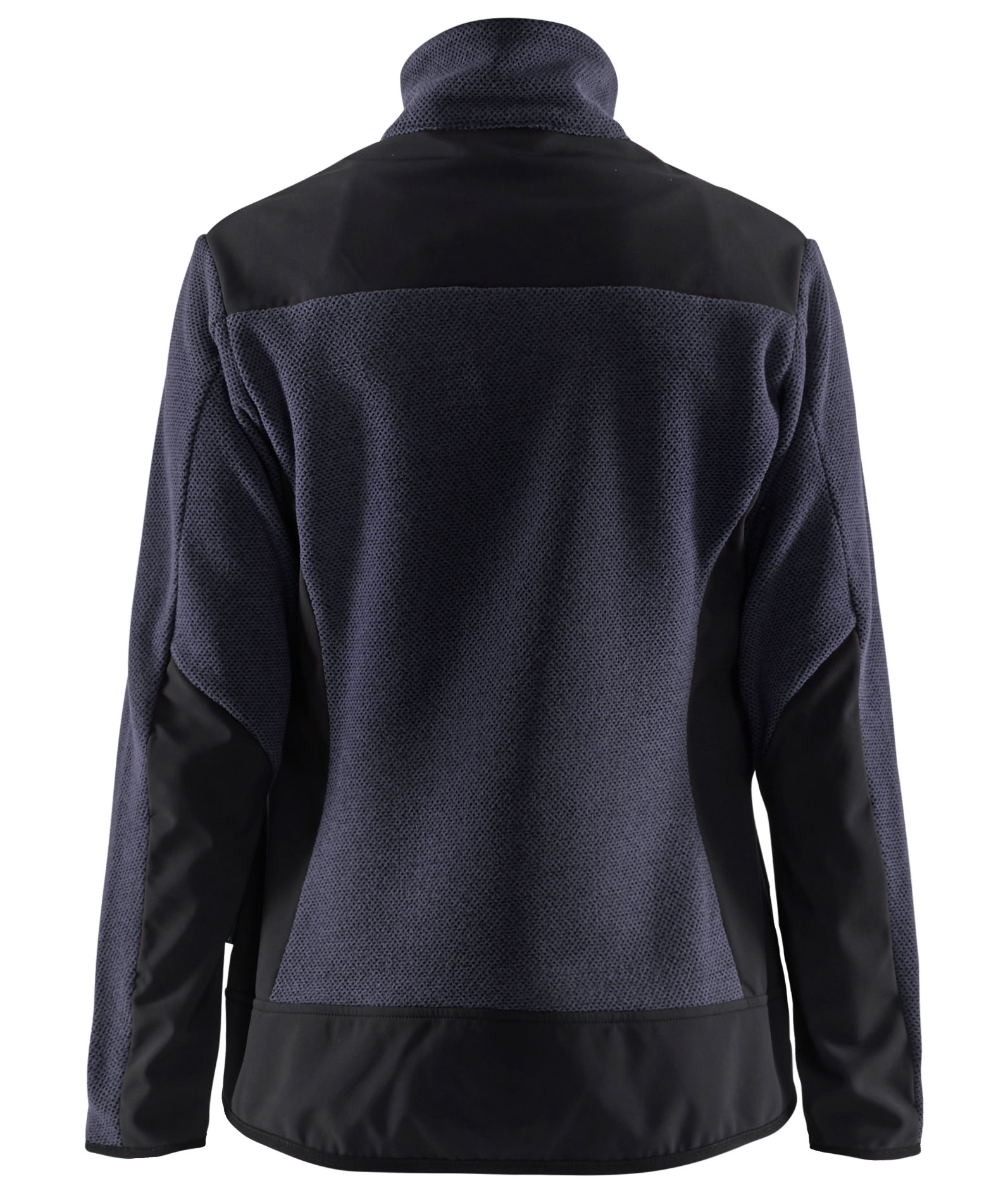 Bl&aring;kl&auml;der Damen Strickjacke mit Softshell, Dunkel Marine Blau/Schwarz
