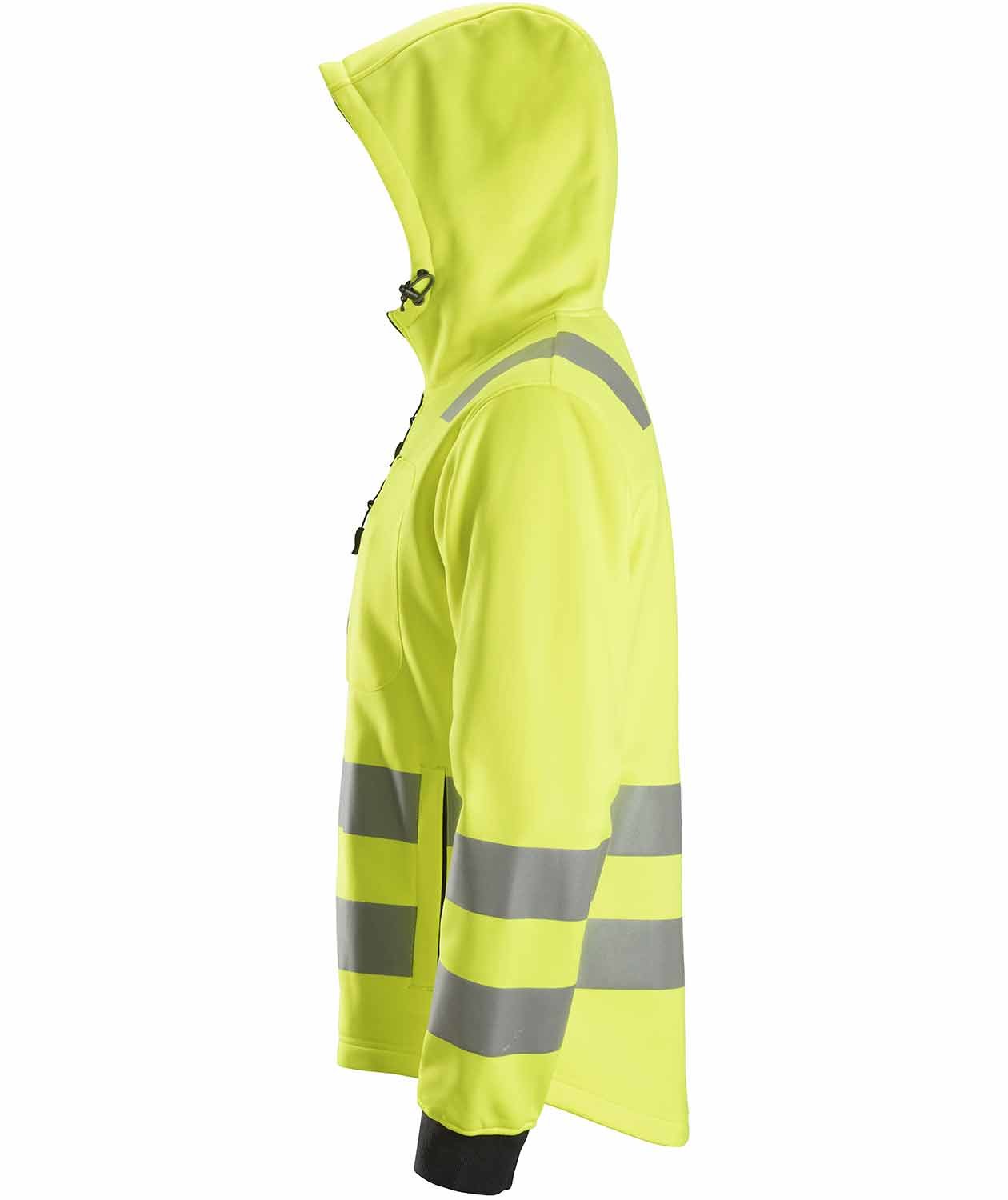 Snickers AllroundWork hoodie 8039, Hi-Vis Yellow, large image number 3