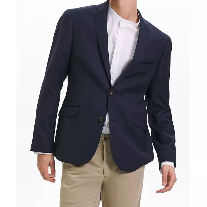 Sunwill Modern fit blazer, Navy, large image number 1