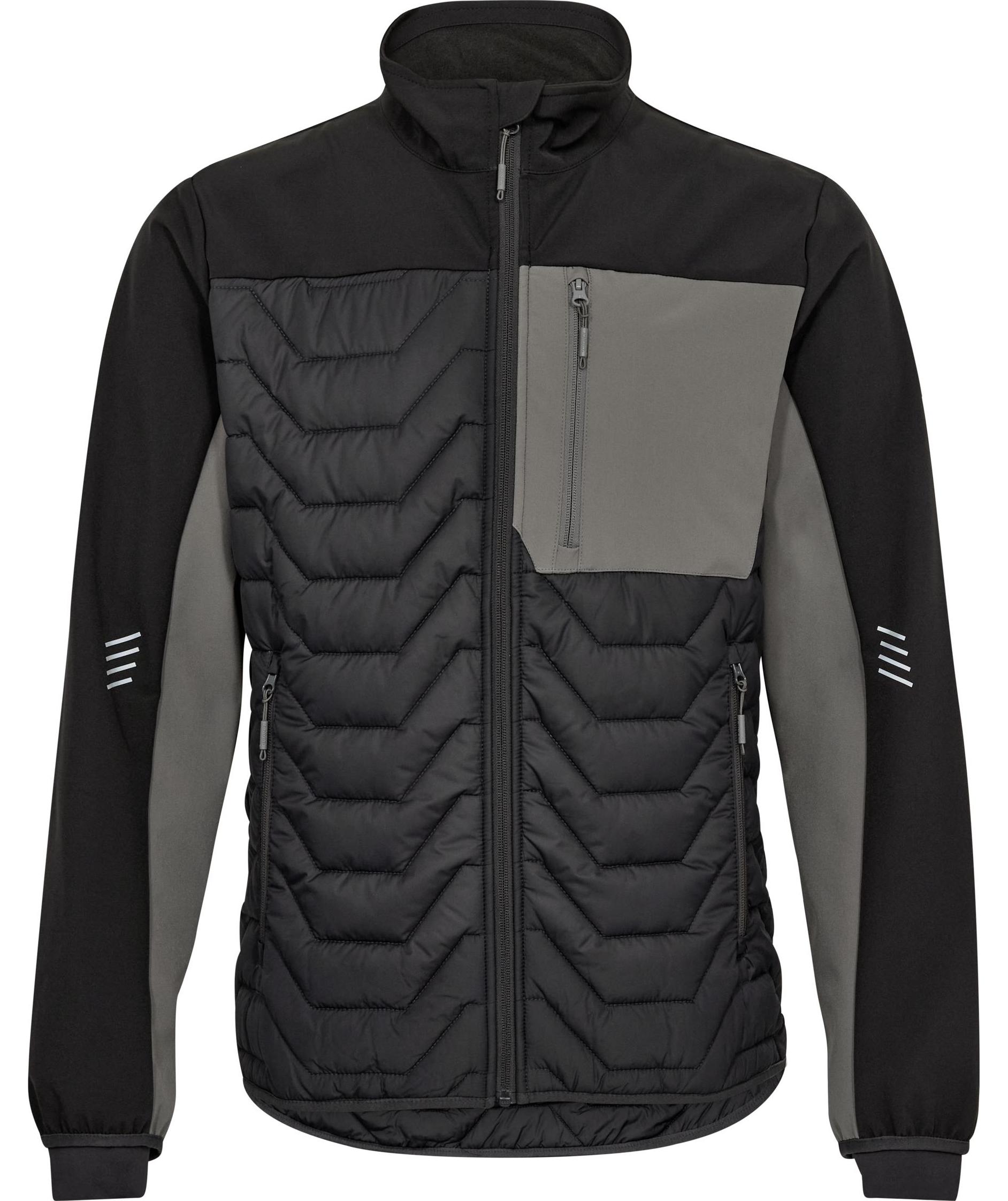 Engel Entire hybridjacka, Anthracite Grey/Black, large image number 0