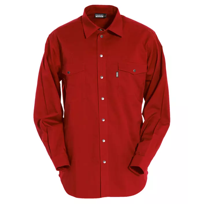 Tranemo arbeidsskjorte, Rød, large image number 0