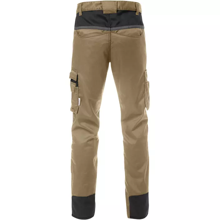 Fristads work trousers 2555, Khaki/Black, large image number 1