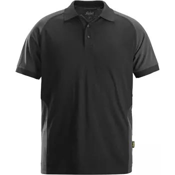 Snickers polo T-shirt 2750, Black/Steel Grey