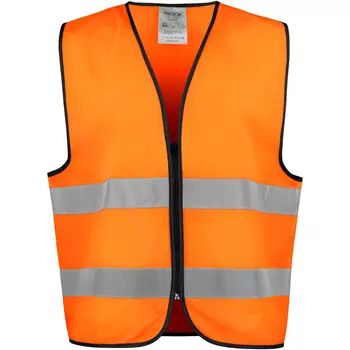 ProJob reflective safety vest 6709, Hi-Vis Orange/Black