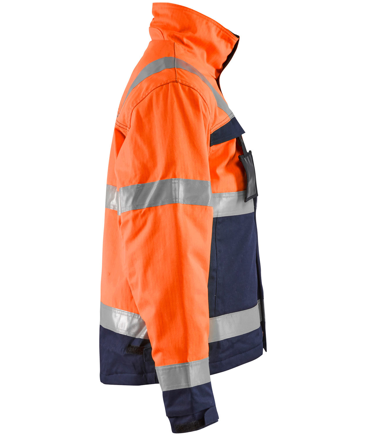 Bl&aring;kl&auml;der Multinorm vinterjakke, Hi-vis Orange/Marine, large image number 3