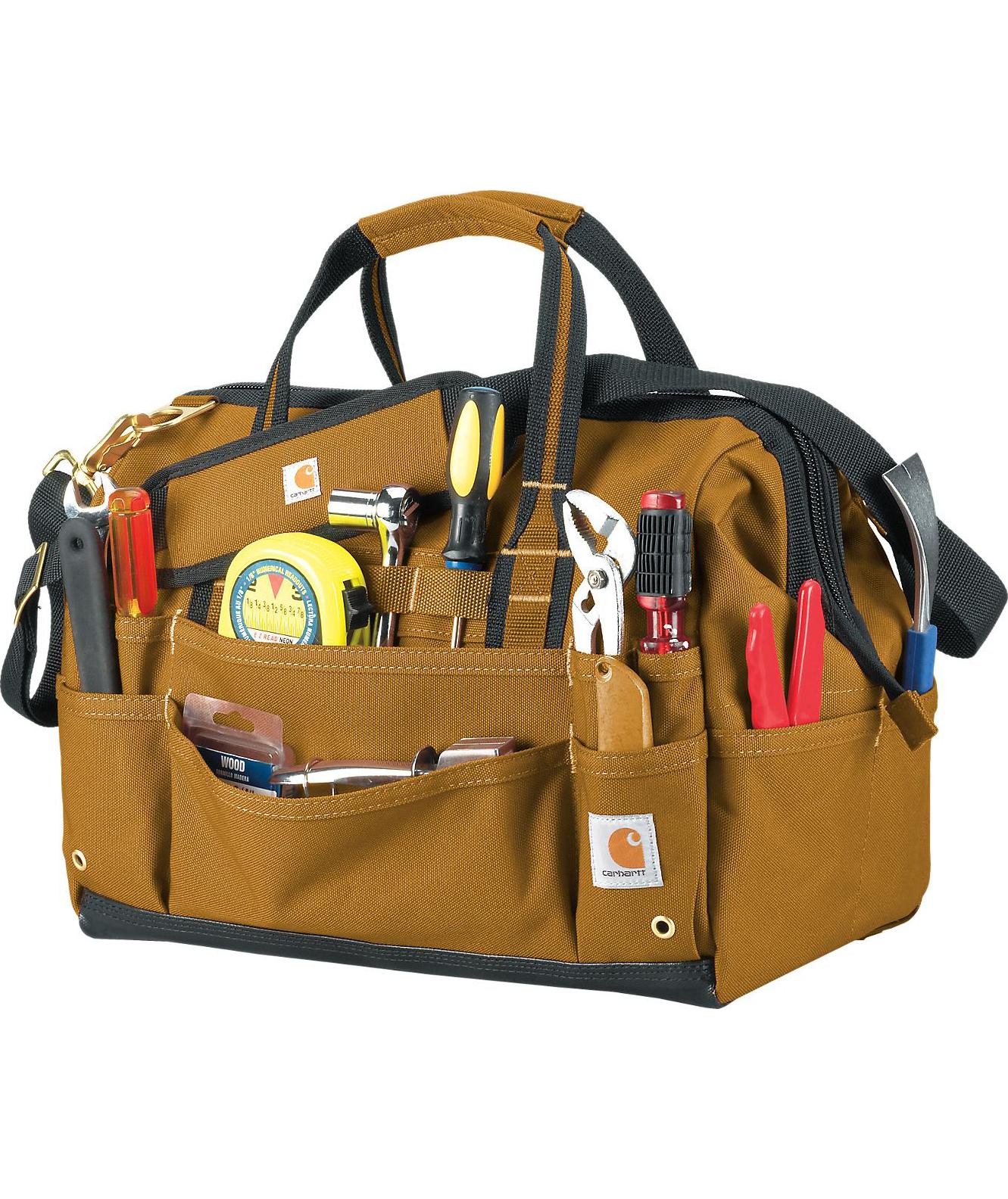 Carhartt v&aelig;rkt&oslash;jstaske&nbsp;16" 22 L, Carhartt Brown, Carhartt Brown, large image number 3