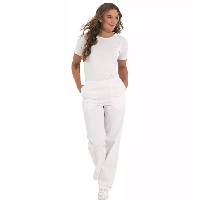 Kentaur  jogging trousers with short leg length, White, large image number 2