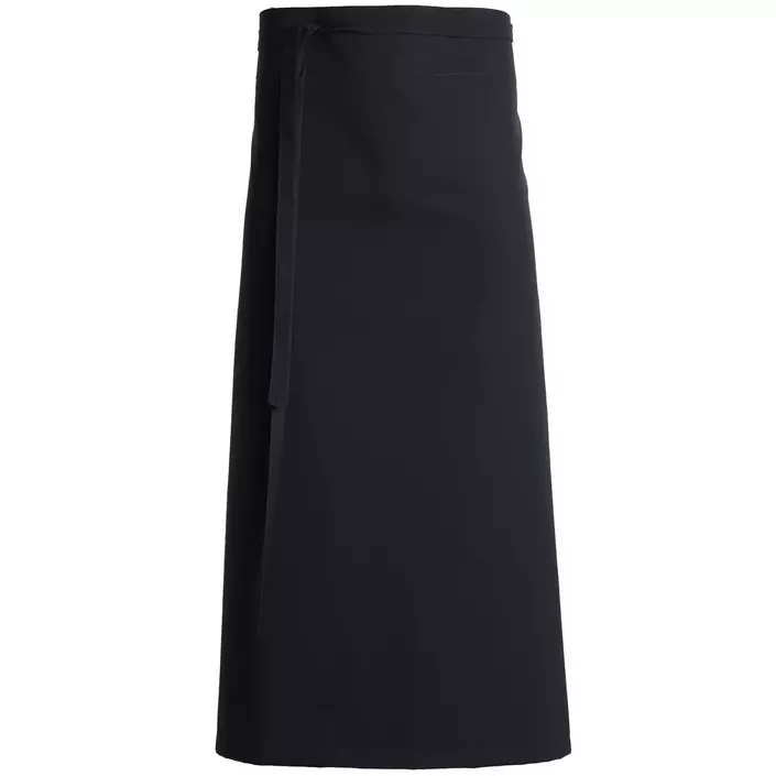 Kentaur long apron, Black, Black, large image number 0