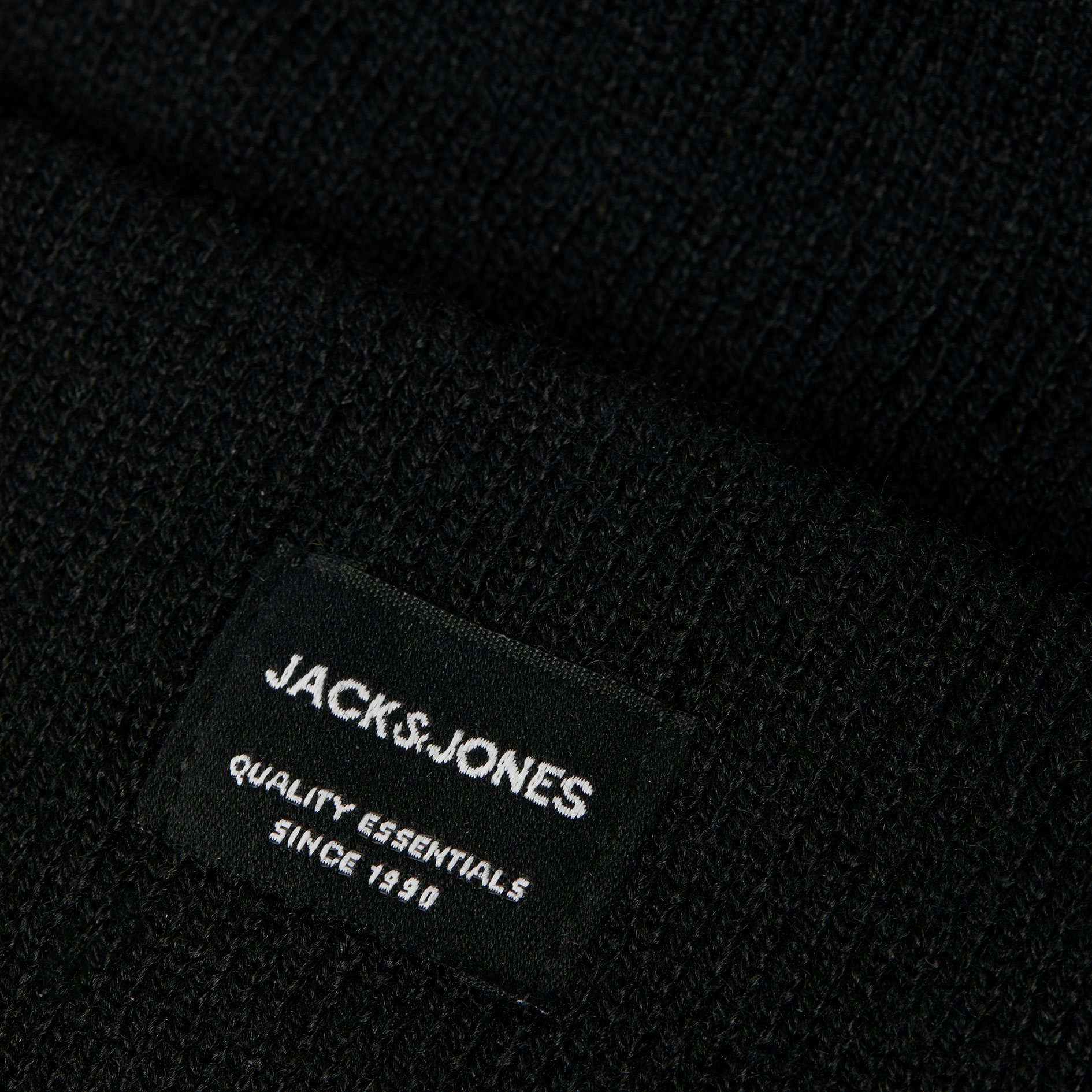 Jack & Jones JACDNA Beanie, Black, Black, large image number 2