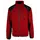 YOU Breckenridge  knitted fleece jacket, Red Melange, Red Melange, swatch