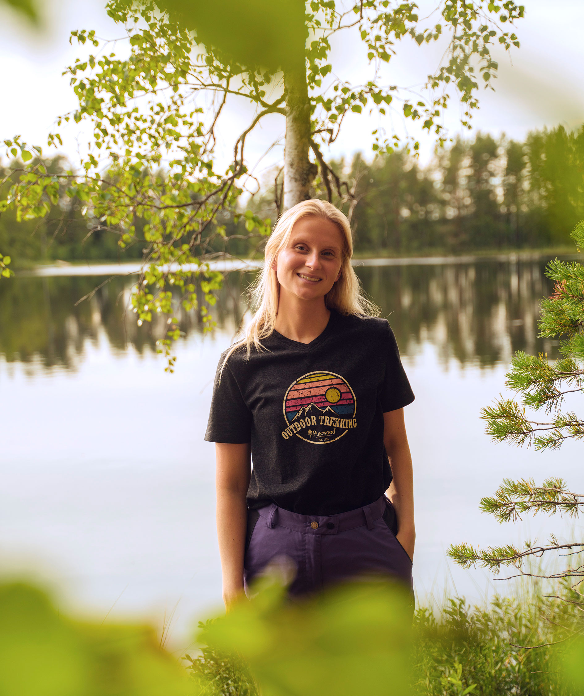 Pinewood Finnveden Outdoor dame T-shirt