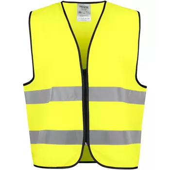 ProJob reflective safety vest 6709, Hi-vis Yellow/Black