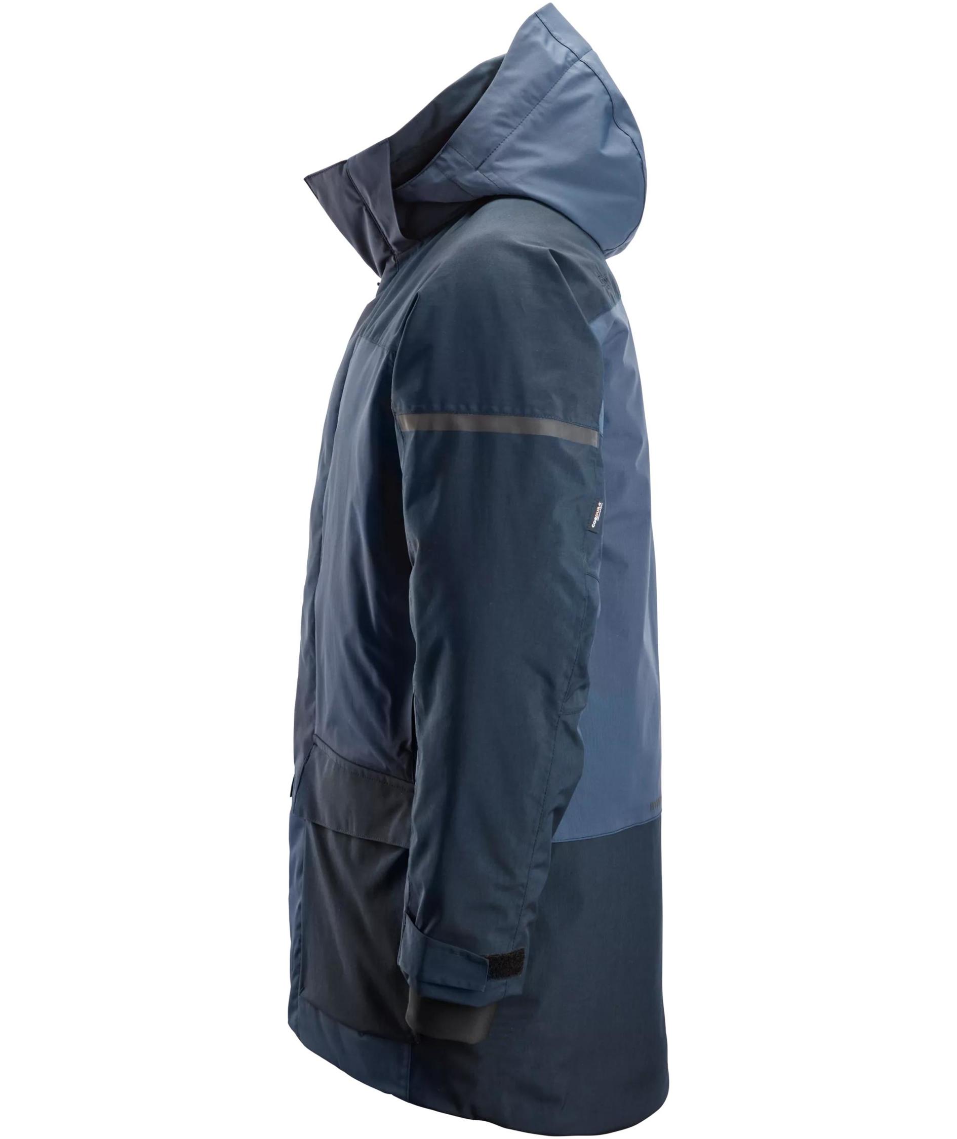 Snickers AllroundWork parka 1801, Navy/Dark Navy, large image number 6