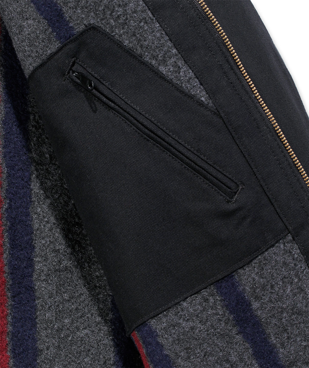 Carhartt Duck Detroit jacka, Svart, large image number 7