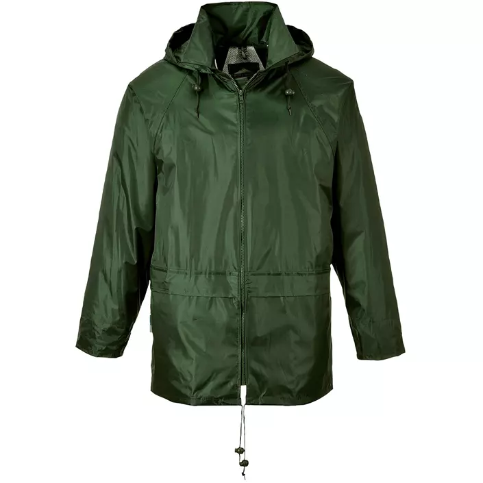 Portwest rain jacket, Olive Green, large image number 0