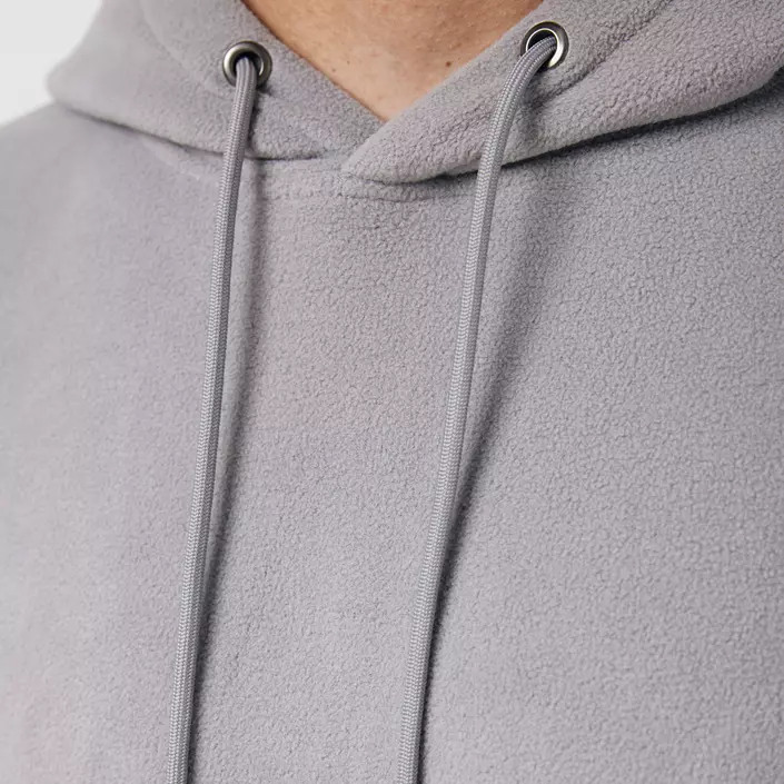 Iqoniq Trivor microfleece hoodie, Storm Grey, large image number 7