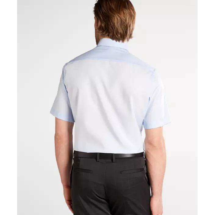 Eterna Modern fit kortärmad Poplin skjorta, Ljus Blå, large image number 2