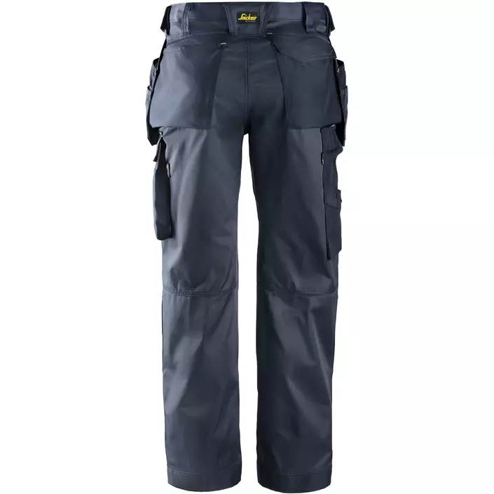 Snickers craftsman’s work trousers DuraTwill, Marine Blue, large image number 1
