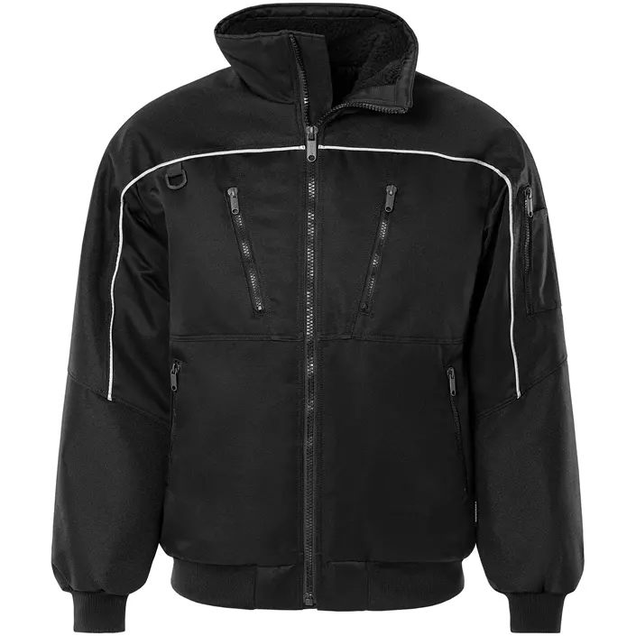 Fristads pilotjacka 464, Svart, large image number 0