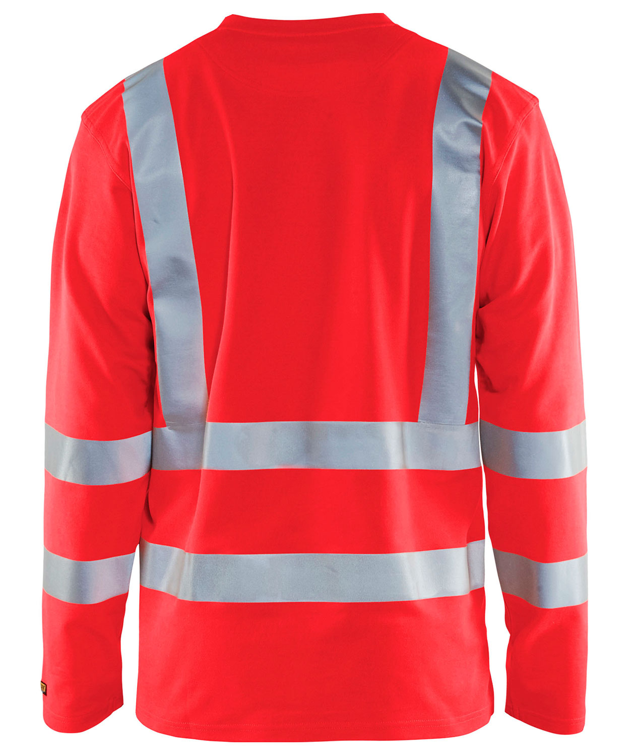 Bl&aring;kl&auml;der long-sleeved T-shirt, Hi-Vis Red
