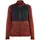Blåkläder fleece cardigan dam, Bränd Röd/Svart, Bränd Röd/Svart, swatch
