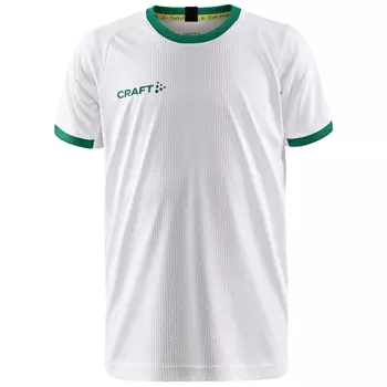 Craft Progress 2.0 Graphic Jersey T-Shirt für Kinder, Weiß/Team Green
