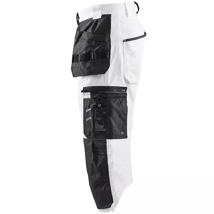 Blåkläder craftsman knee pants X1500, White/dark grey, large image number 2