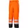 Helly Hansen Addvis regnbukse, Hi-vis Oransje/Ebony, Hi-vis Oransje/Ebony, swatch