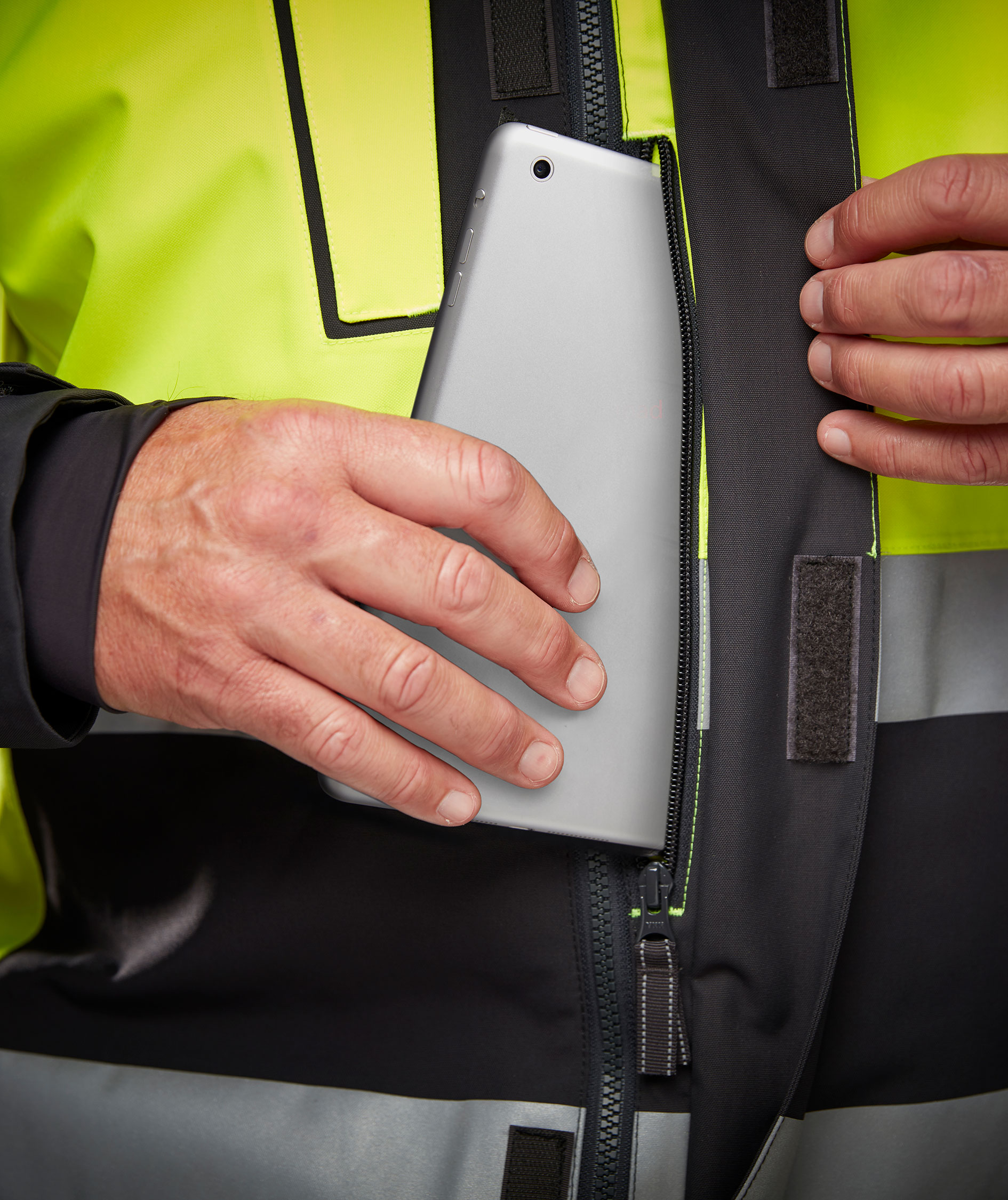 Helly Hansen Alna 2.0 skalkedeldragt, Hi-vis gul/charcoal, large image number 6