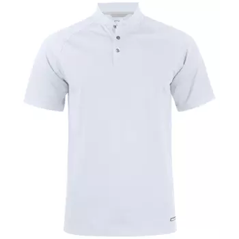 Cutter & Buck Advantage stand-up collar polo T-shirt, White 