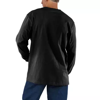 Carhartt Workwear långärmad T-shirt, Svart