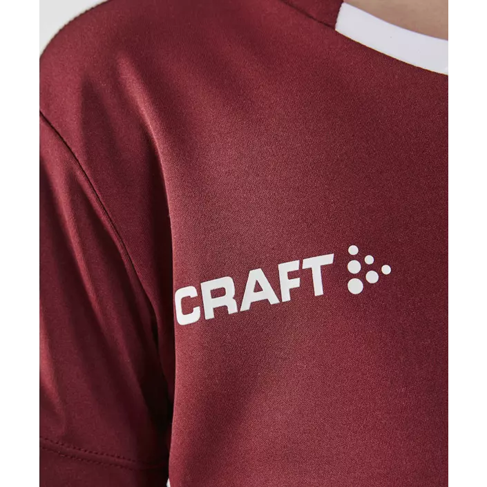 Craft Progress Jersey T-skjorte til barn, Maroon, large image number 3