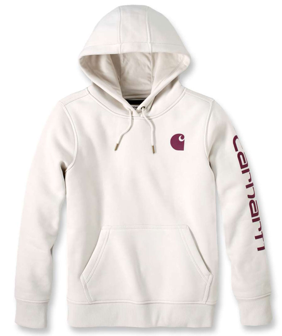 Carhartt Clarksburg hoodie dam, Malt