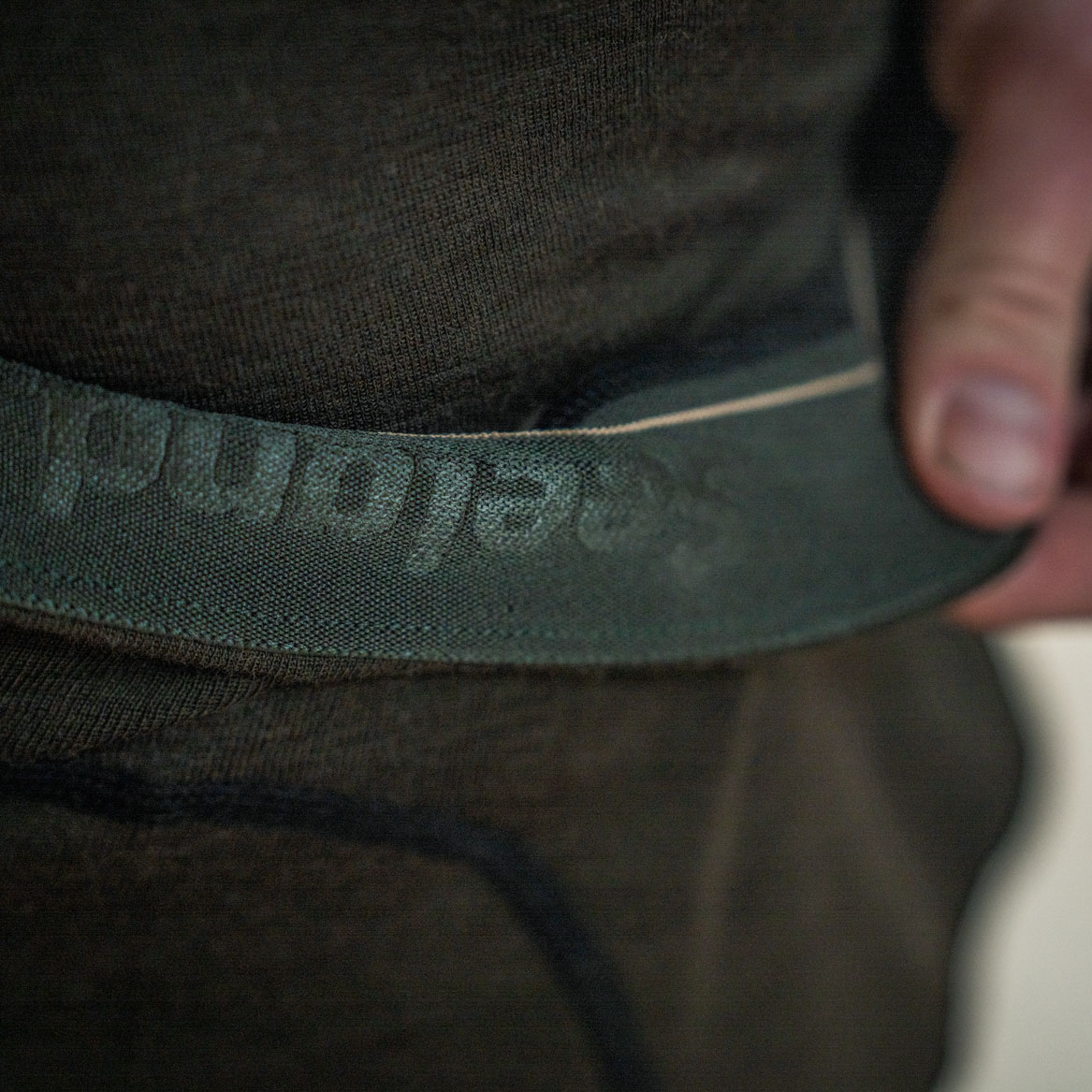 Seeland Apex One Hundred baselayer trousers with merino wool, Pine green, large image number 2