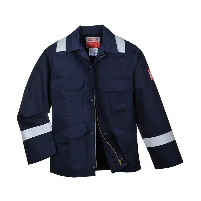 Portwest BizFlame Plus work jacket, Marine Blue, large image number 1