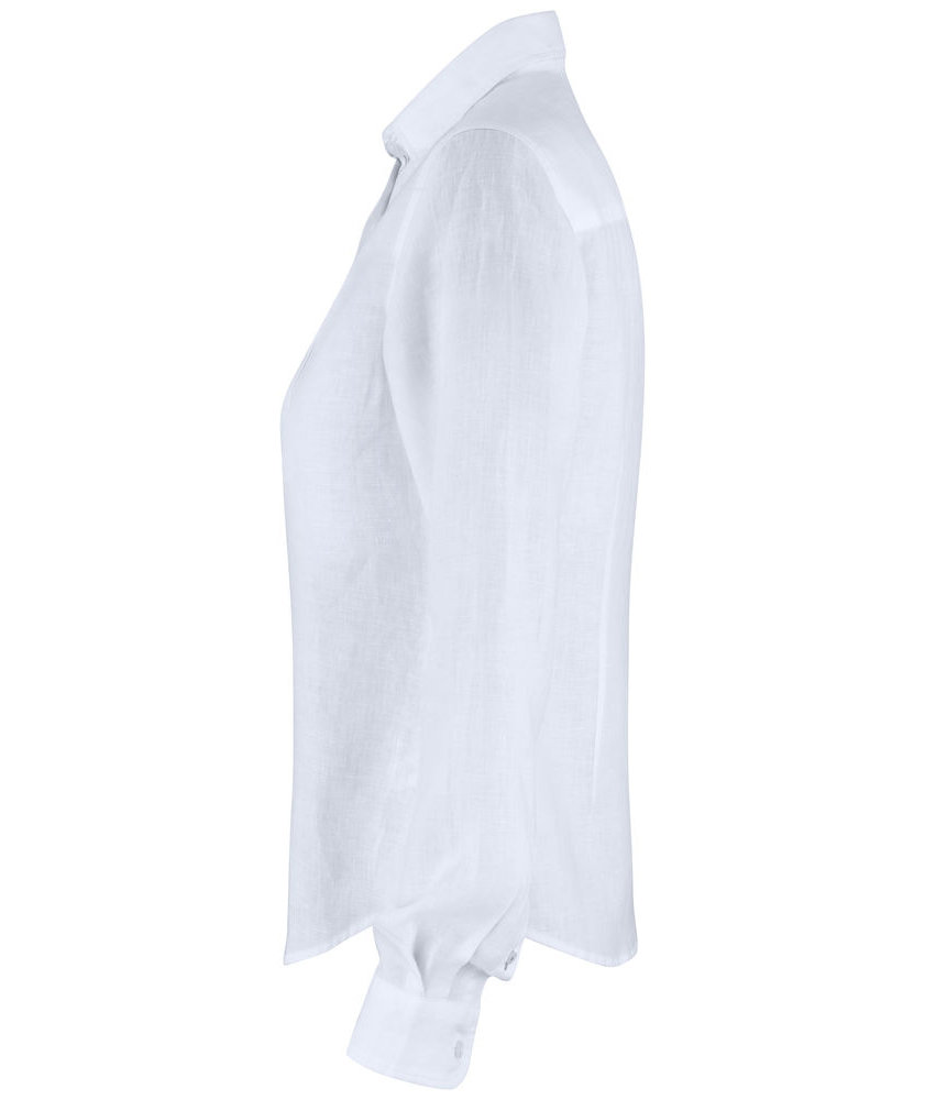 Cutter & Buck Summerland Modern fit linneskjorta dam, Vit, large image number 3